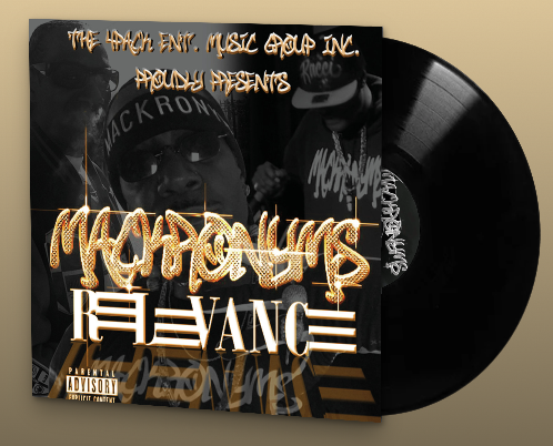 MACKronyms RELEVANCE album cover — The 4PACK Ent. Music Group, Inc. Proudly Presents